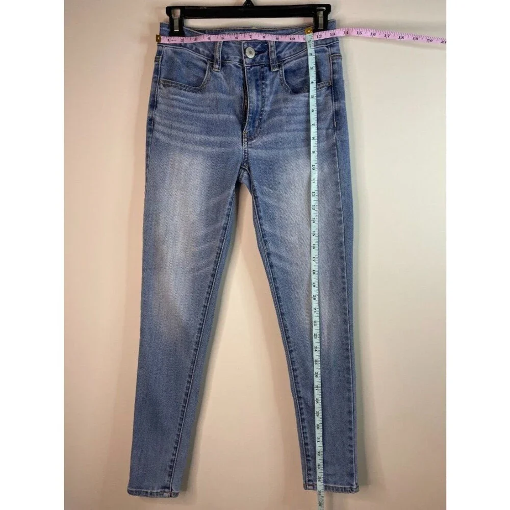 American Eagle Outfitters Super Stretch High Rise Jeggings Jeans Size 2 Short